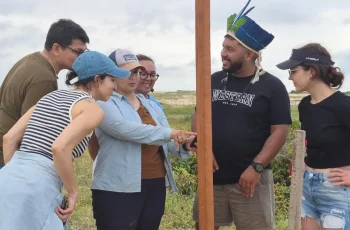 Estações meteorológicas auxiliam Povo Tremembé na adaptação às mudanças climáticas no Ceará 4 Estações meteorológicas monitoram mudanças climáticas em territórios indígenas no CE - Ceará
