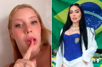 Malévola Alves critica MC Mirella por apoio a Flávio Bolsonaro e questiona postura conservadora da funkeira 4 Malévola detona MC Mirella por apoiar Flávio Bolsonaro: “Toma vergonha”
